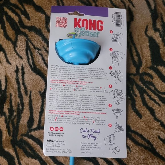 Kong Cat Purrsuit Teaser Toy New! - Picture 4 of 4